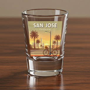 Vintage San Jose California Shot Glass