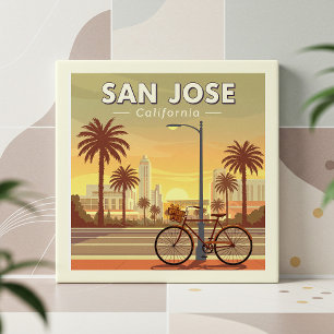 Vintage San Jose California Tile