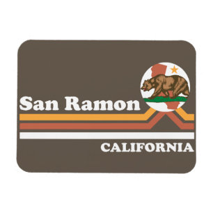 Vintage San Ramon California Magnet