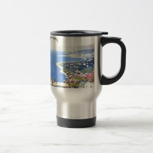 Vintage San Remo Italy Europe Travel Travel Mug