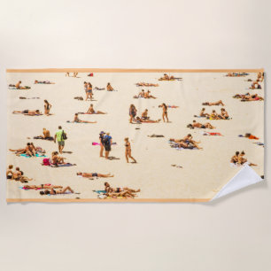 Vintage Sandy Beach's Beach Towel