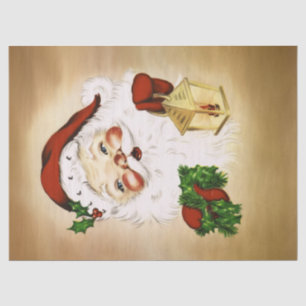Vintage Santa 2 Tissue Paper