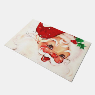 Vintage Santa 4 Doormat