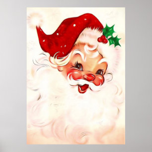 Vintage Santa 4 Poster
