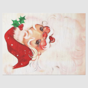 Vintage Santa 4 Tissue Paper