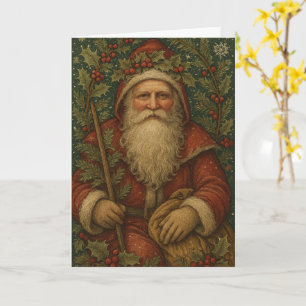 Vintage Santa Card
