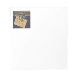 Vintage Santa Christmas Letter Notepad
