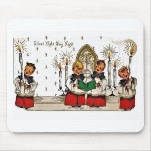 vintage-santa-christmas-post-cards-0029 mouse mat