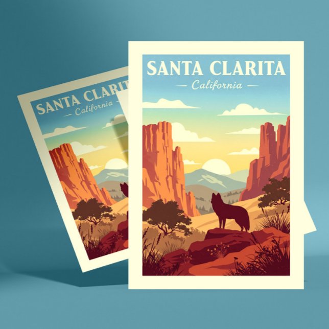 Vintage Santa Clarita California Postcard (Creator Uploaded)