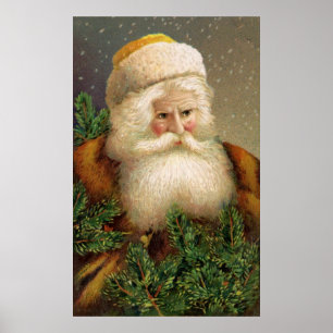 Vintage Santa Claus 11 Poster