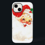 Vintage Santa Claus Case-Mate iPhone Case<br><div class="desc">Santa Claus,  Christmas,  Parties,  Joy,  End Of The Year</div>