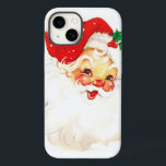Vintage Santa Claus Case-Mate iPhone Case<br><div class="desc">Santa Claus,  Christmas,  Parties,  Joy,  End Of The Year</div>