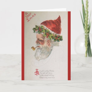 Vintage Santa Claus Christmas Greeting Card