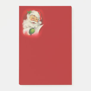 Vintage Santa Claus Christmas Post-it Notes
