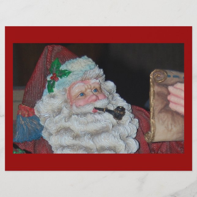 Vintage Santa Claus Flyer (Front)