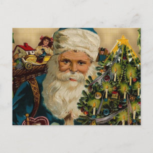 Vintage Santa Claus- Happy Holidays: Postcards