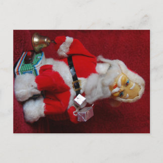 Vintage Santa Claus Holiday Postcard