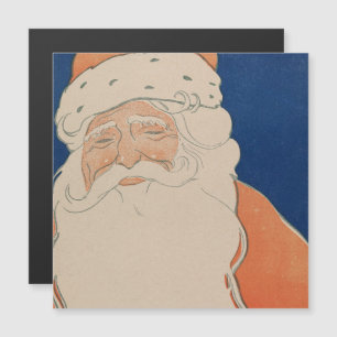 Vintage Santa Claus Illustration Holiday