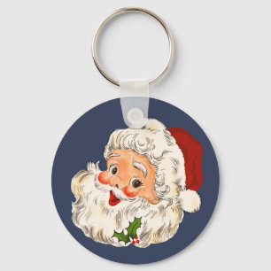 Vintage Santa Claus Key Ring