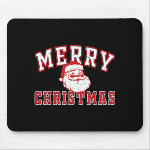 Vintage Santa Claus Merry Christmas Face Old For M Mouse Mat