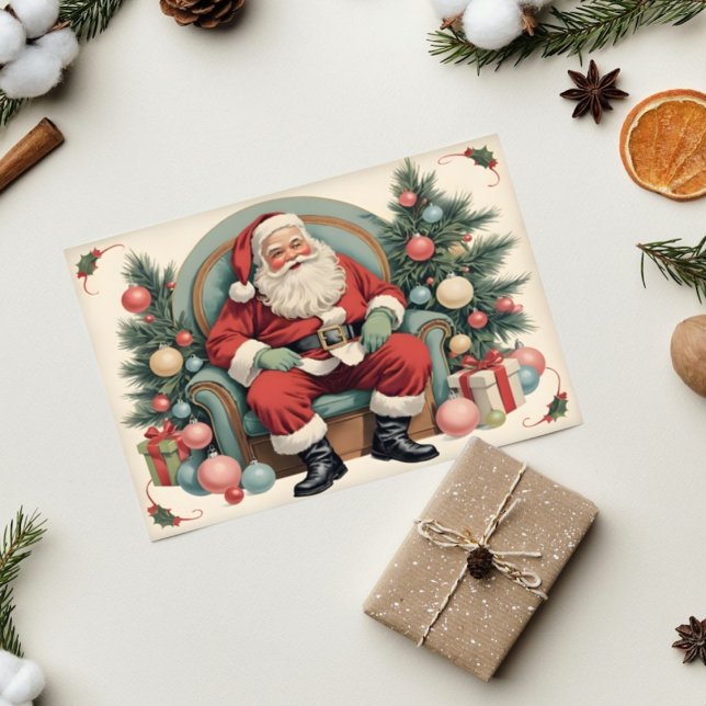  Vintage Santa Claus Merry Christmas  Postcard (Creator Uploaded)