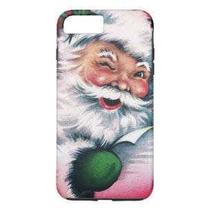 Vintage Santa Claus,Merry Xmas, happy Santa Claus, iPhone 8 Plus/7 Plus Case