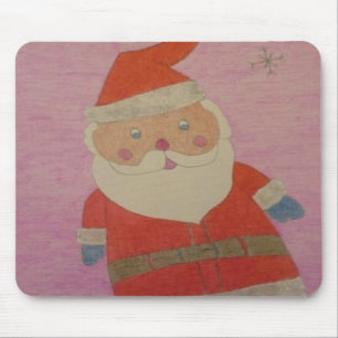 Vintage Santa Claus Mouse Mat