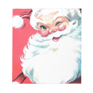 Vintage Santa Claus Notepad