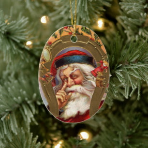 Vintage Santa Claus Ornament
