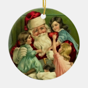 Vintage Santa Claus Ornament