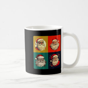 Vintage Santa Claus P Art - Retro Funny Christmas Coffee Mug