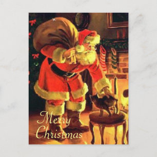 Vintage Santa Claus Postcard