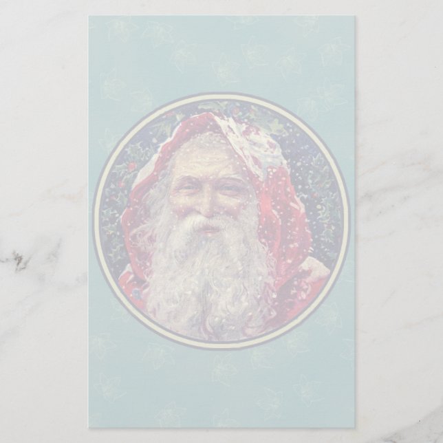 Vintage Santa Claus Stationery (Front)