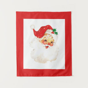 Vintage Santa Claus Tapestry