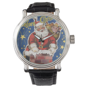 Vintage Santa Claus, Twas Night Before Christmas Watch