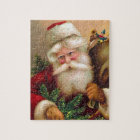 Vintage Santa Claus with Sack full of Toys