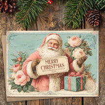 Vintage Santa Clause Christmas