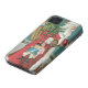 Vintage Santa Clause in the Snow Case-Mate iPhone Case (Bottom)