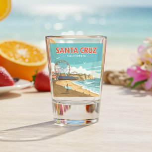 Vintage Santa Cruz California Shot Glass