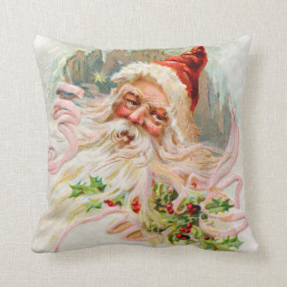 VINTAGE SANTA CUSHION