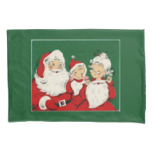 Vintage Santa Family Christmas