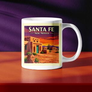 Vintage Santa Fe New Mexico Coffee Mug