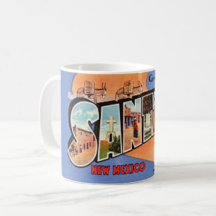 Vintage Santa Fe Postcard Coffee Mug