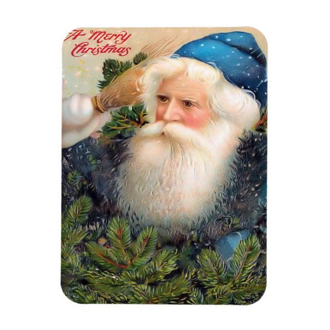 Vintage Santa Flex Magnet (Vertical)