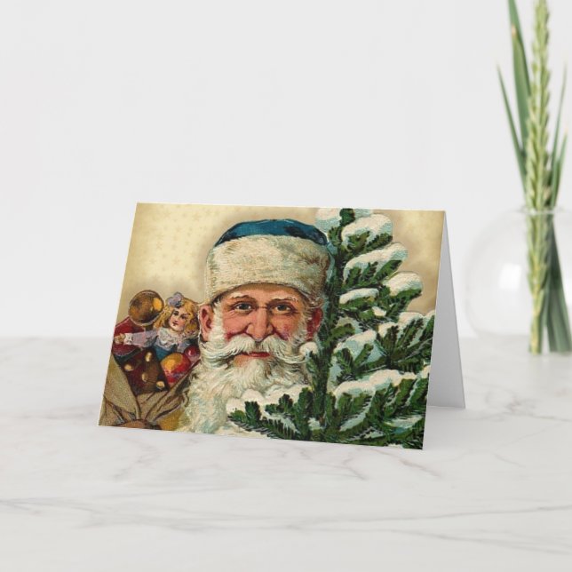 Vintage Santa: Greeting Cards (Front)