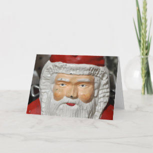 Vintage Santa Holiday Card