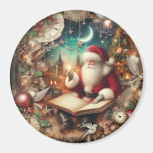 Vintage Santa Magnet