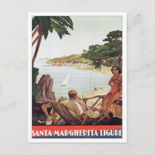 Vintage Santa Margherita Ligure Postcard