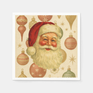 Vintage Santa Paper Napkins