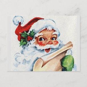 Vintage Santa Postcard